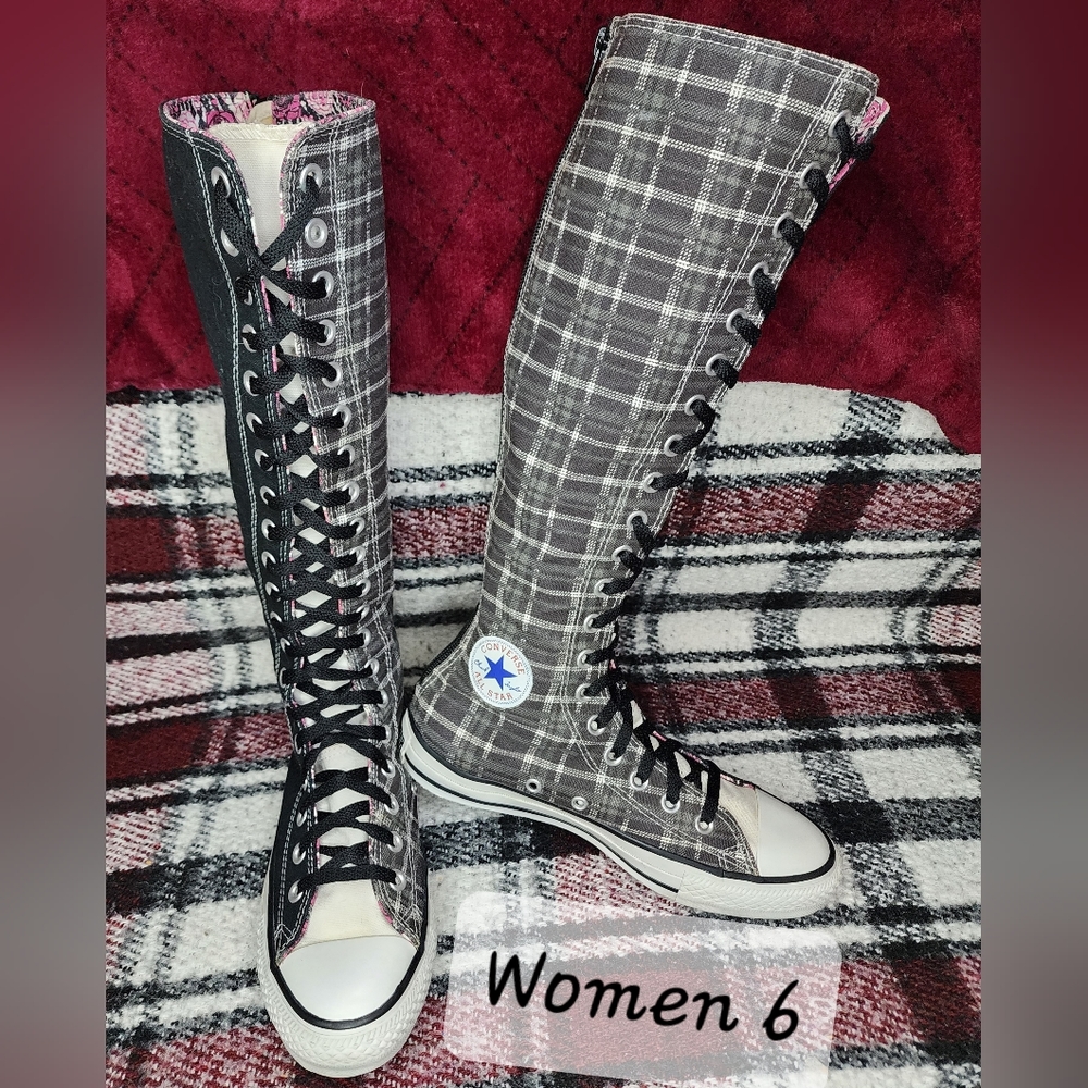 RARE Vintage Converse All Star XX-HI Knee High Women 6